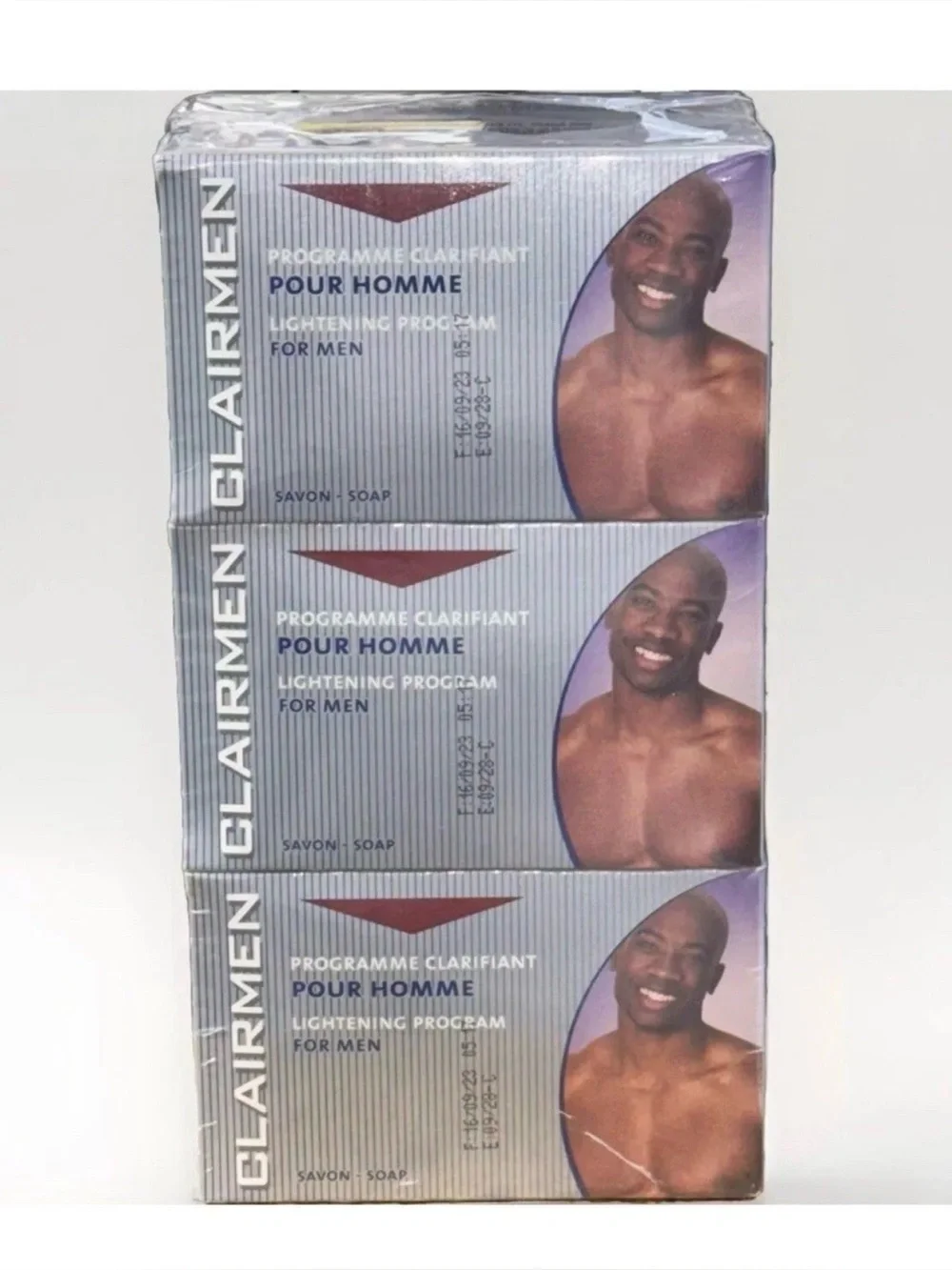 Eclairmen Lightening Soap for Men - Silver Packaging